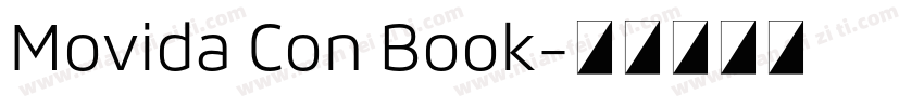 Movida Con Book字体转换